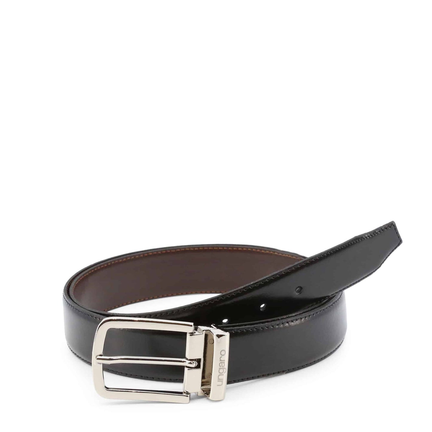 Cinturón reversible de piel sintética para hombre Ungaro Made in Italy