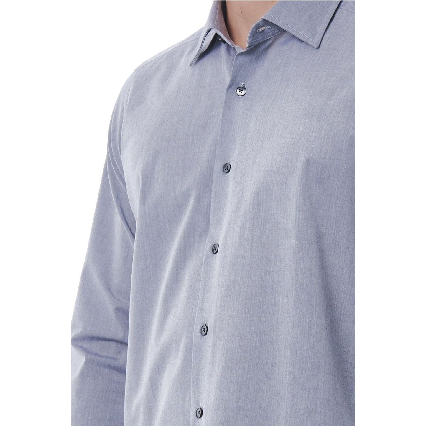 Bagutta Classic Grey Men's Shirt