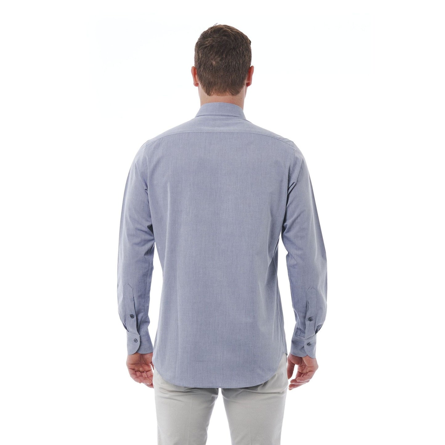 Bagutta Classic Grey Men's Shirt