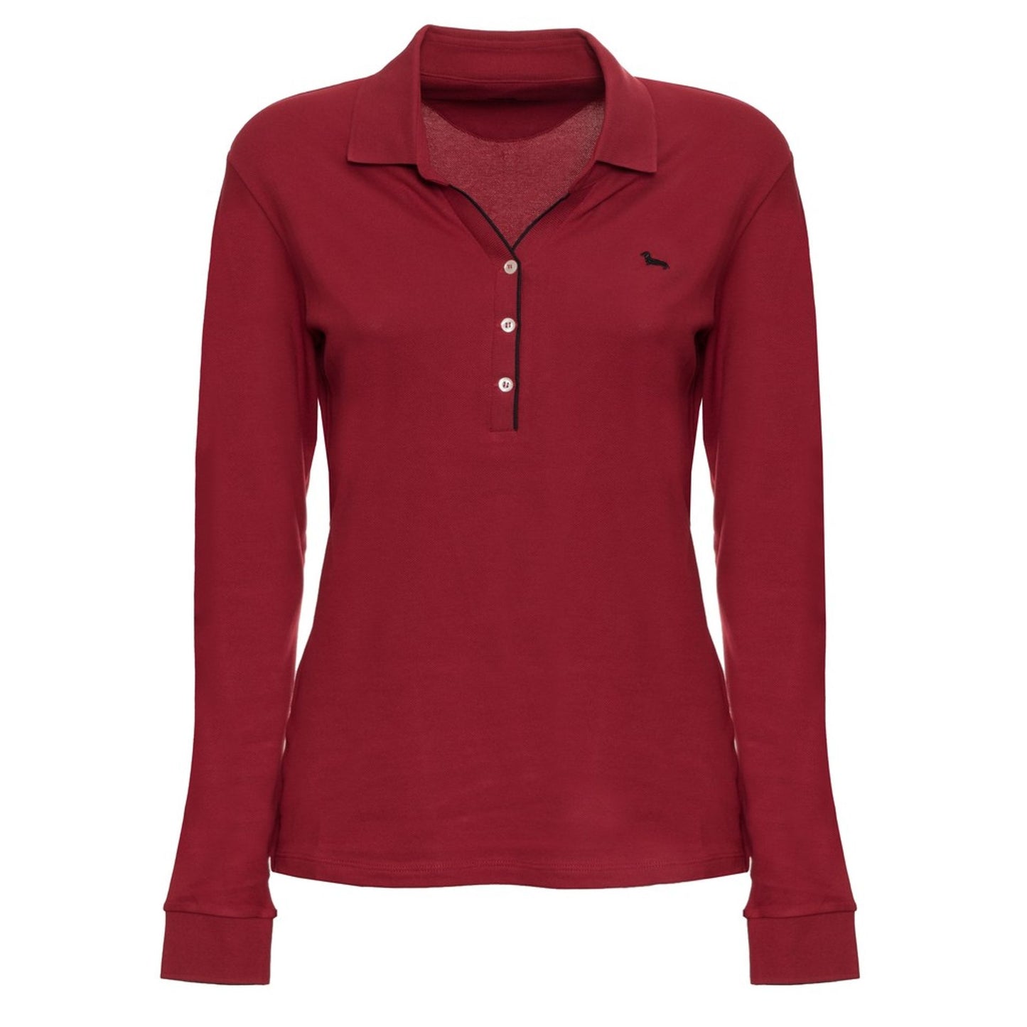 Harmont&Blaine Sophisticated Long-Sleeve Polo
