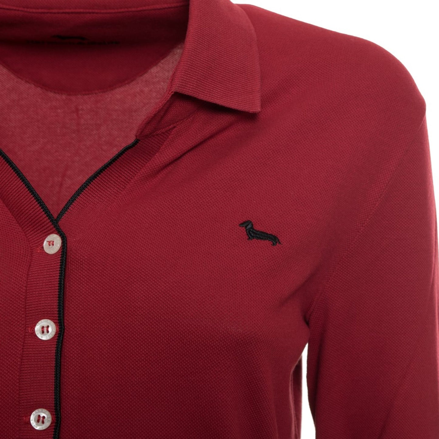 Harmont&Blaine Sophisticated Long-Sleeve Polo