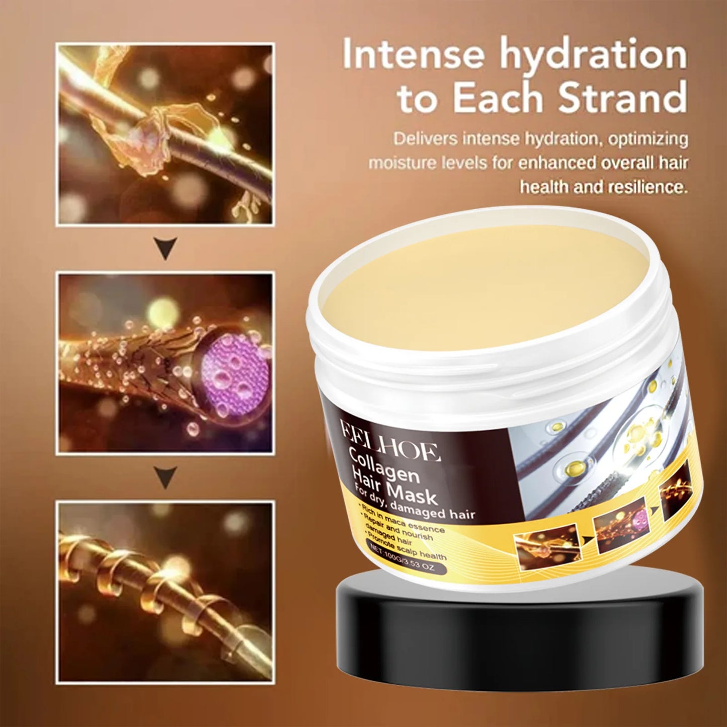 Collagen Nourishing Hair Mask - Repair & Restore