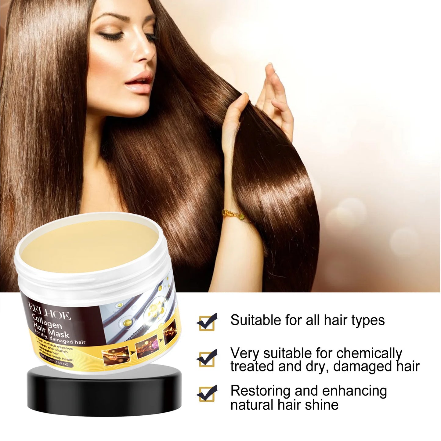 Collagen Nourishing Hair Mask - Repair & Restore