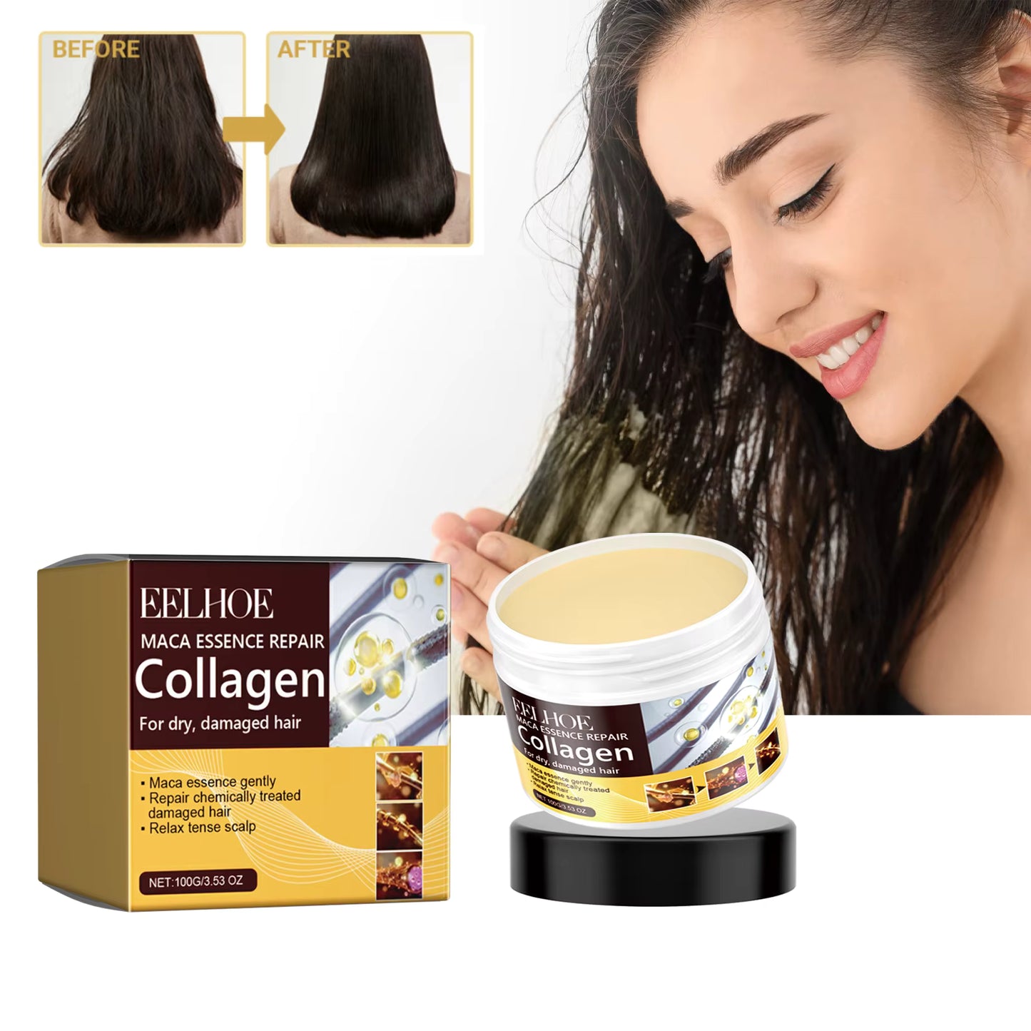 Collagen Nourishing Hair Mask - Repair & Restore