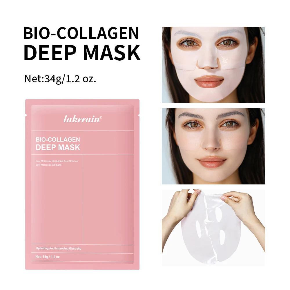 Mascarilla profunda de biocolágeno: tratamiento de hidrogel nocturno