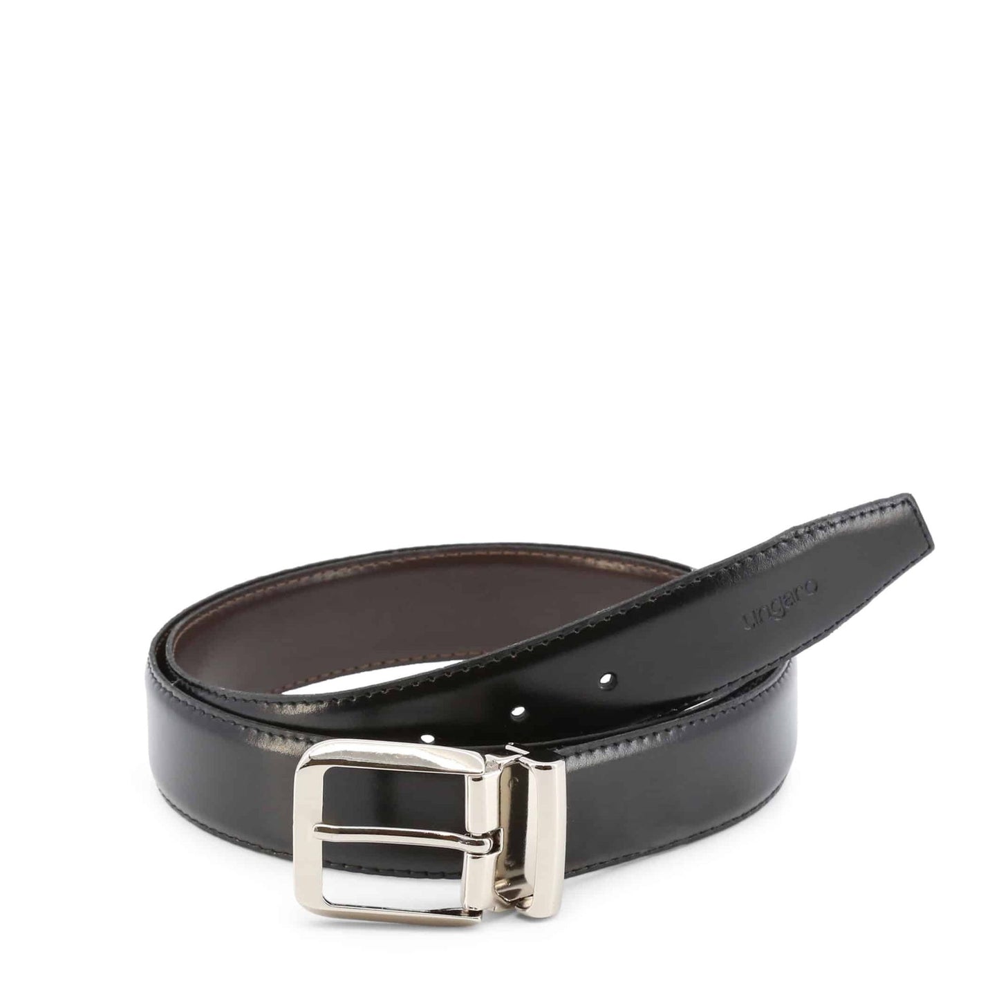 Cinturón reversible de piel sintética para hombre Ungaro Made in Italy