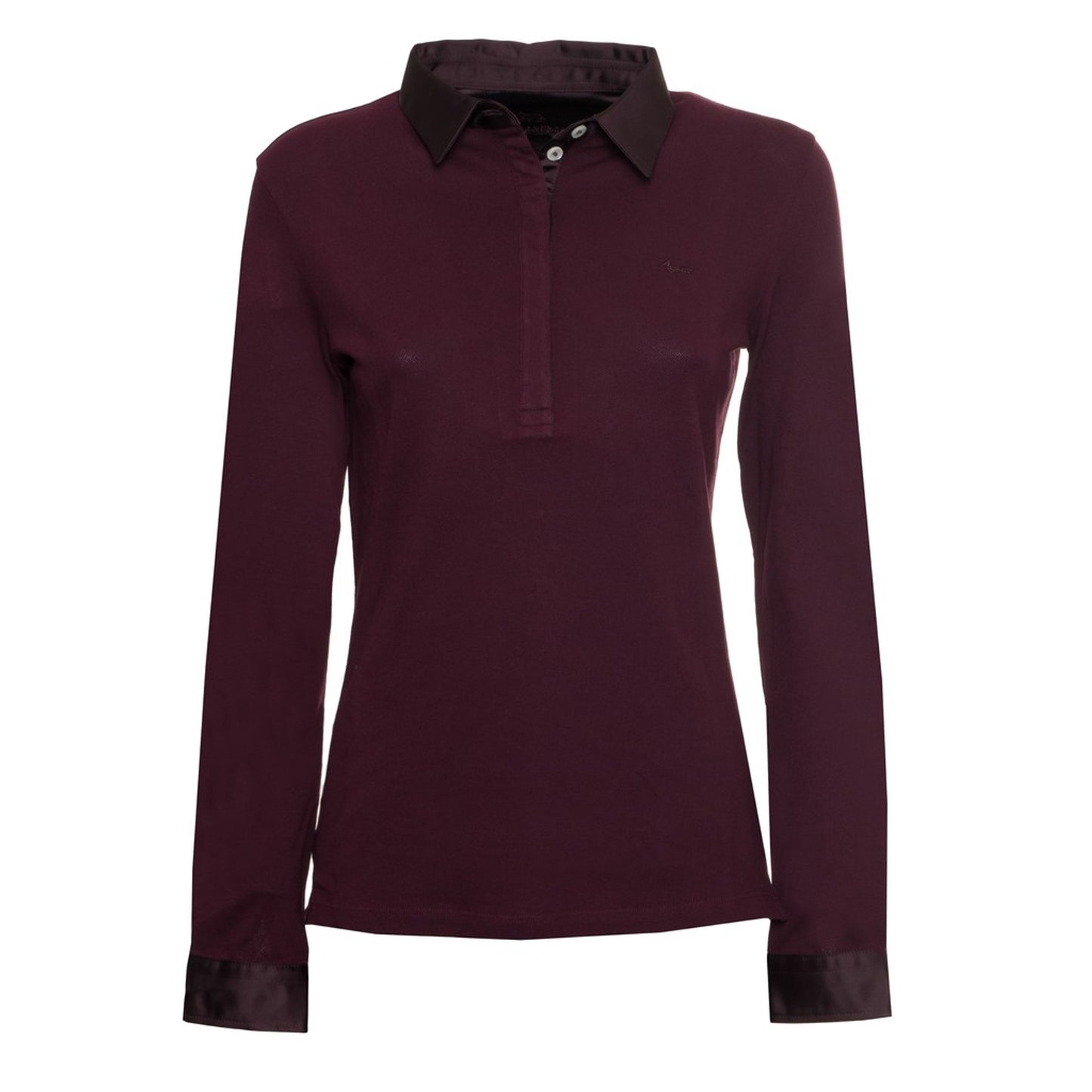 Harmont&Blaine Solid Color Long-Sleeve Polo