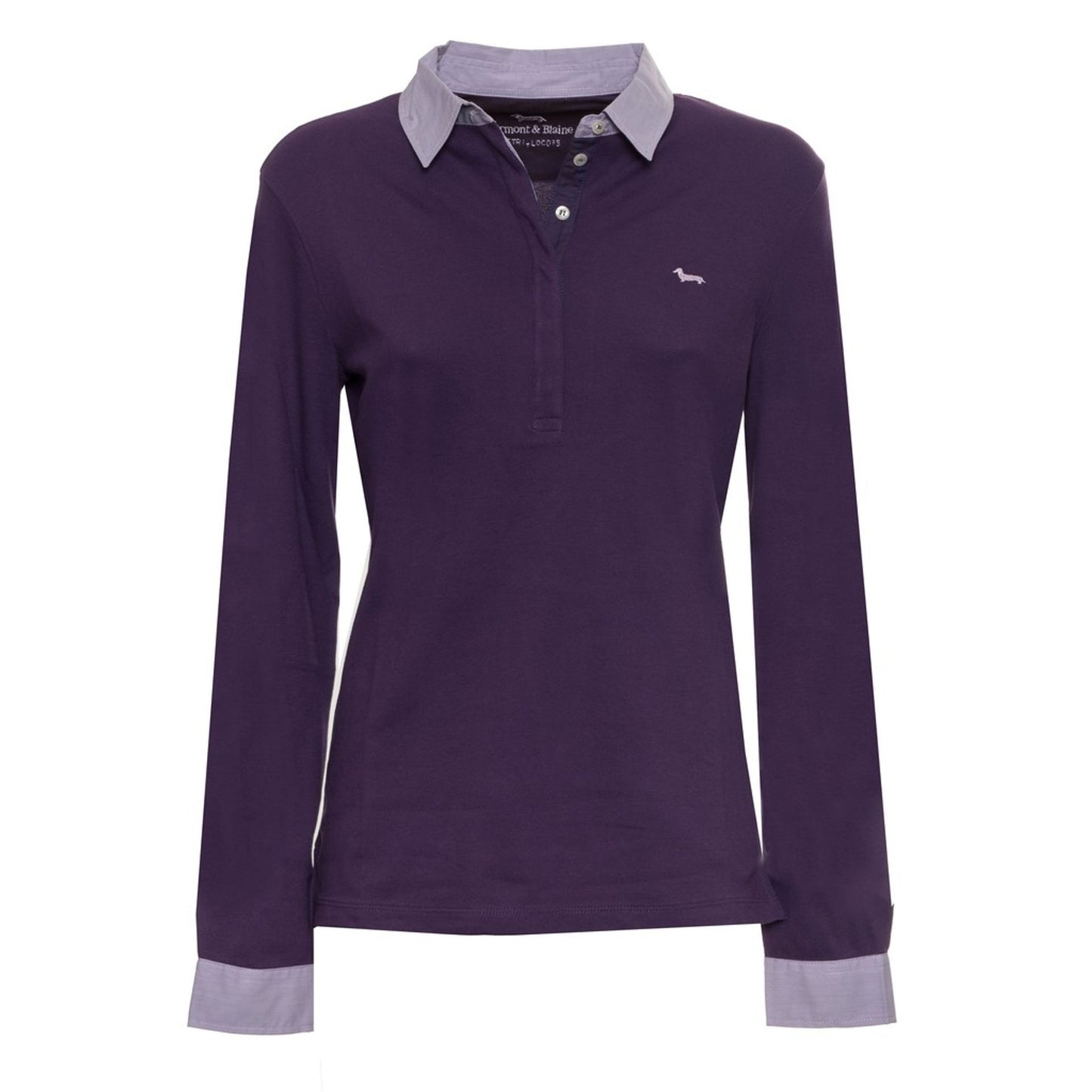Harmont&Blaine Premium Long-Sleeve Polo