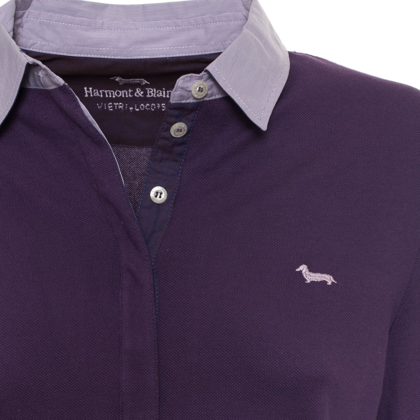 Harmont&Blaine Premium Long-Sleeve Polo