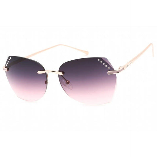 Guess Women's Gradient Metal Frame Sunglasses