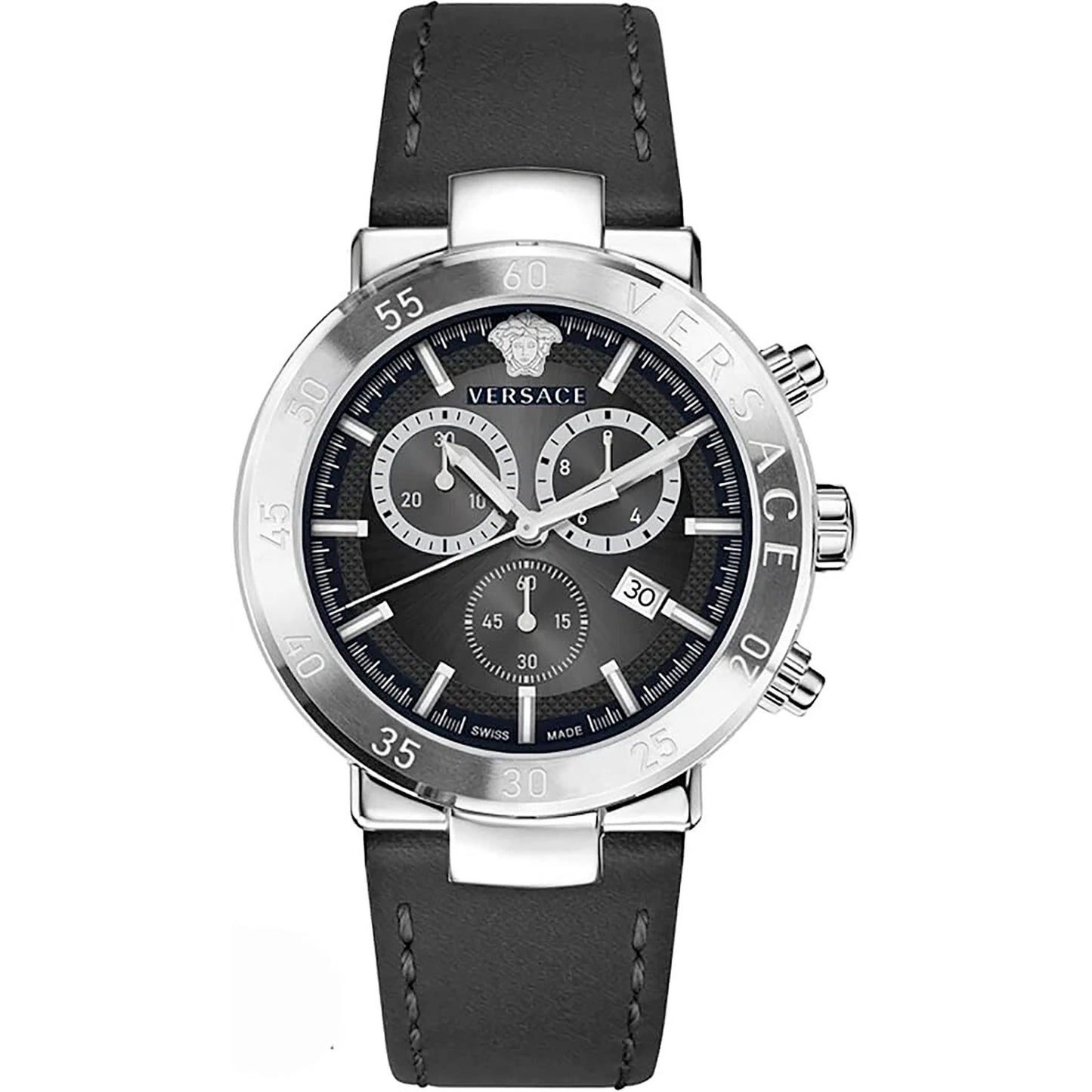 Versace Men's Chronograph Stainless Steel Quartz Watch