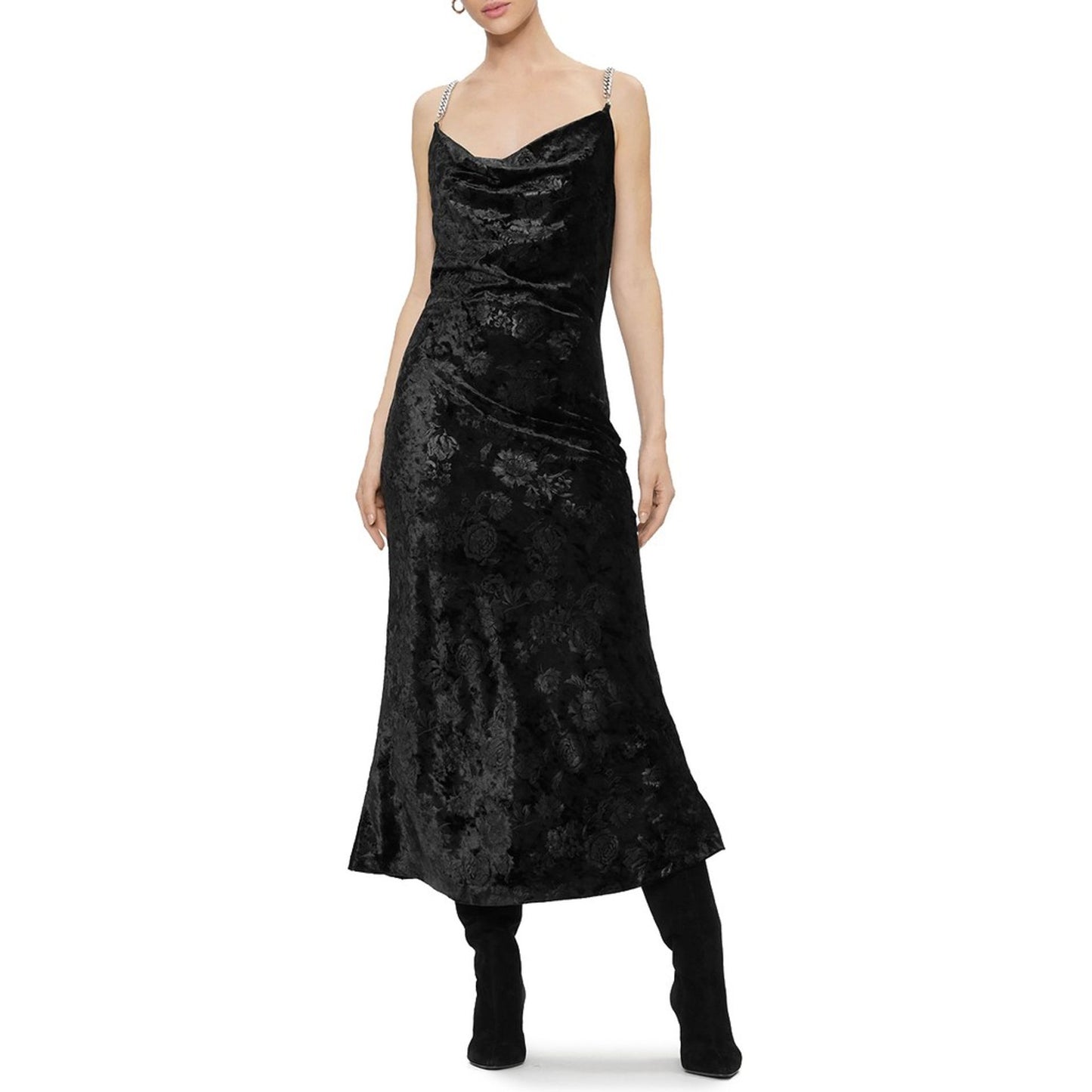 Guess Black Minimalist Sleeveless Dress