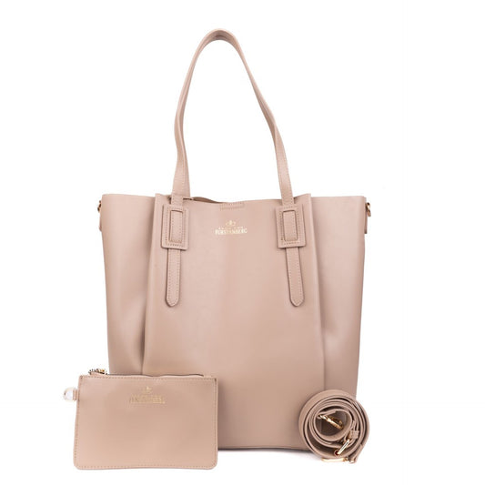 Bolso de hombro grande de poliuretano con correa ajustable de Egon Von Furstenberg