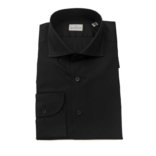 Bagutta Sophisticated Black Shirts