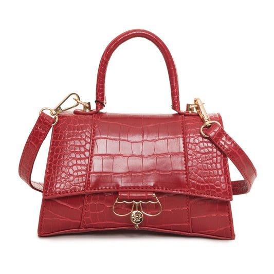 Elegante bolso de poliuretano con correa extraíble de Egon Von Furstenberg