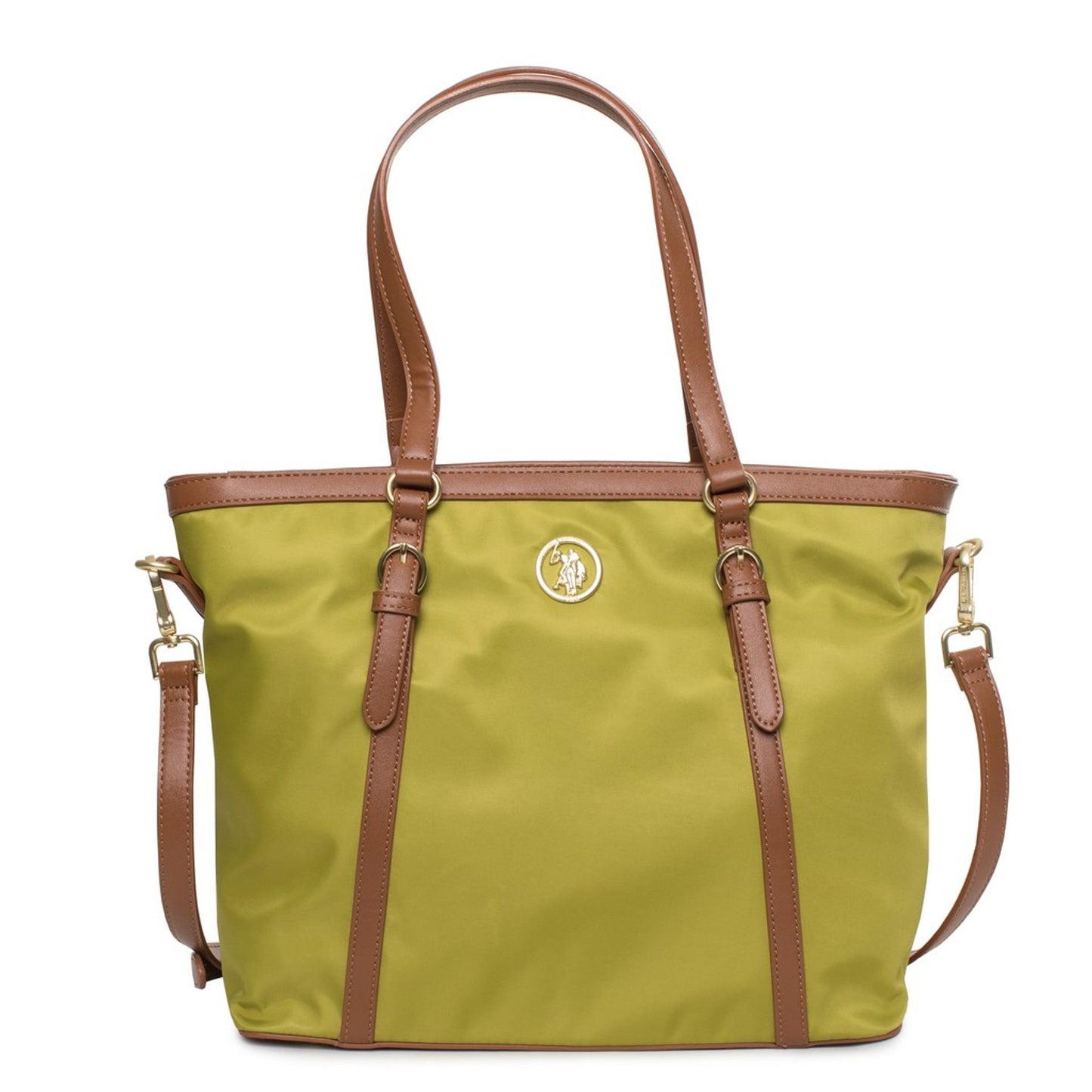 U.S. Polo Assn Synthetic Shoulder Bag with Removable Strap