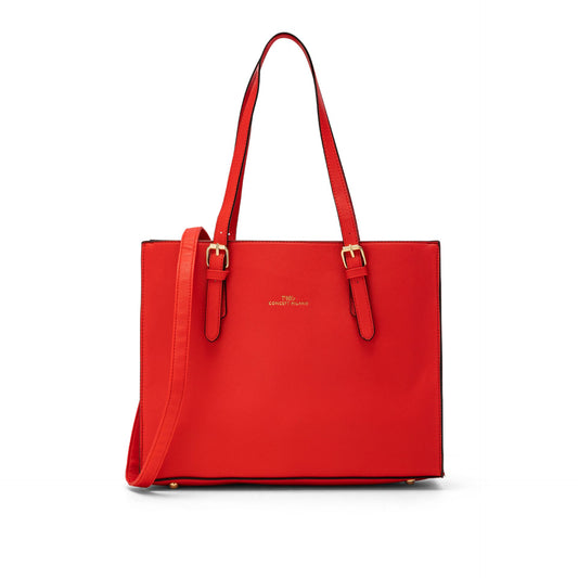 Bolso de hombro Twig de piel sintética versátil con correa extraíble